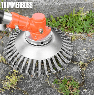 TrimmerBoss™ – Robuste Metall-Schneidkopf für Rasentrimmer