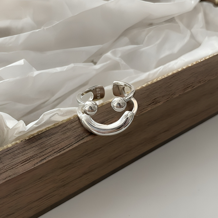 HappyRing™ | smiley Verstellbarer Ring