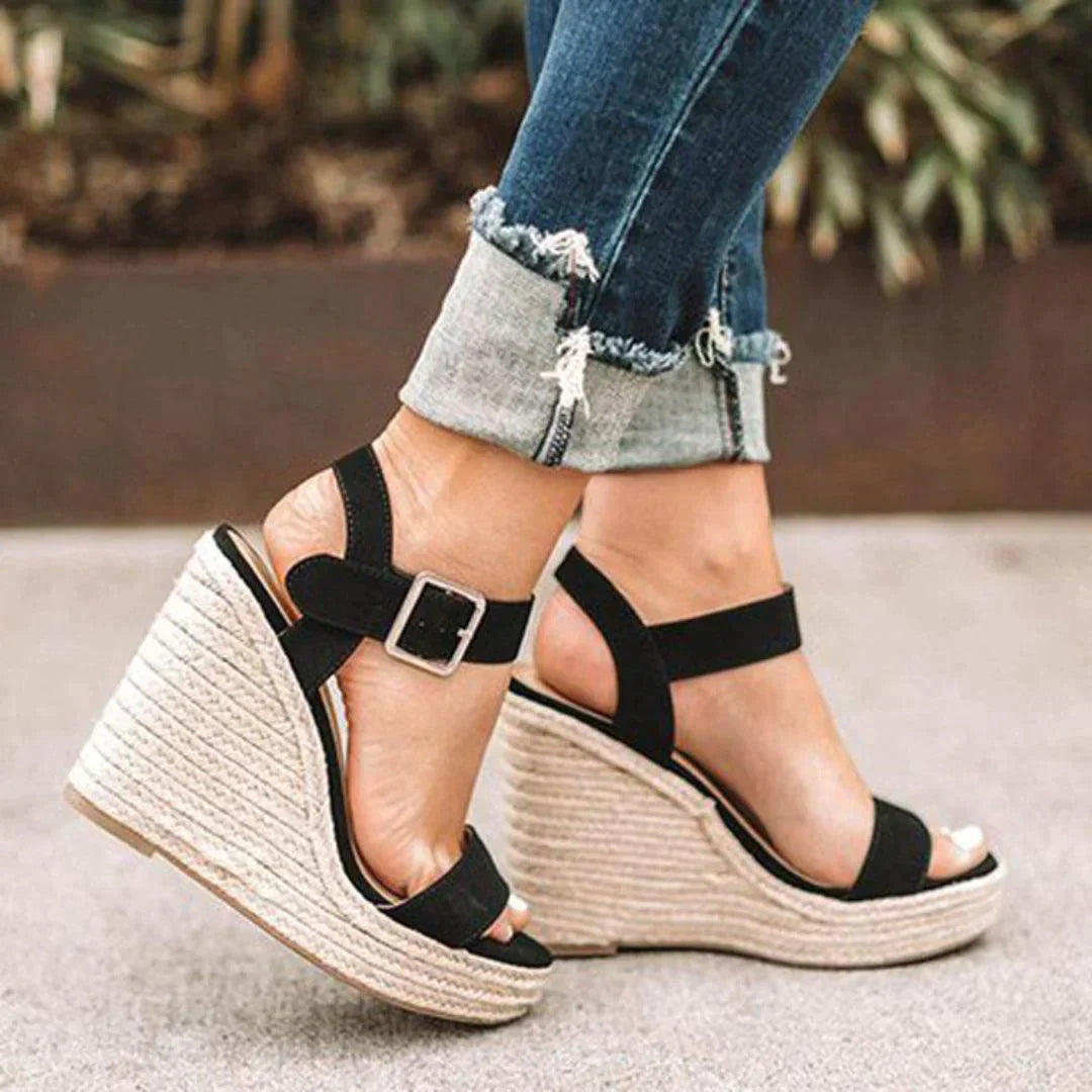 Jean - elegante frauenschuhe mit gürtel