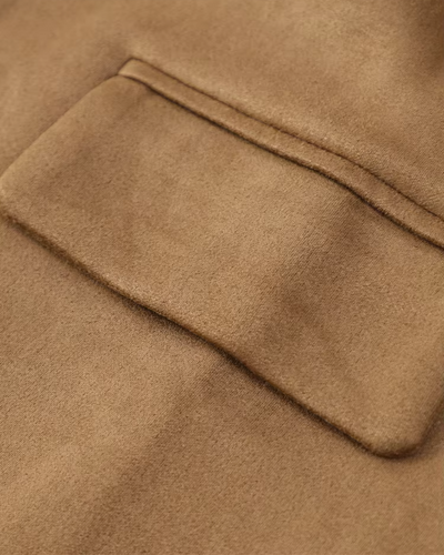 Lily | Luxuriöser Camel Wildleder Damen Blazer