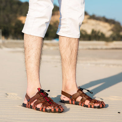 Zues - Robuste Herren-Outdoor-Sandalen, stilvoll