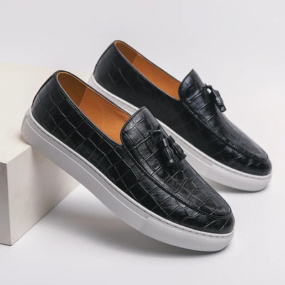 Zyrus - Herren Leder Loafers Elegant Bequem
