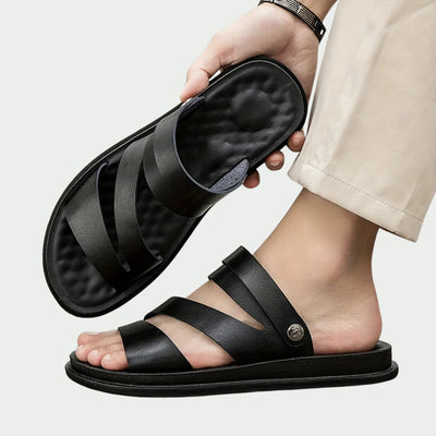 Herren Sandalen – Slip-On-Design mit flexibler Sohle