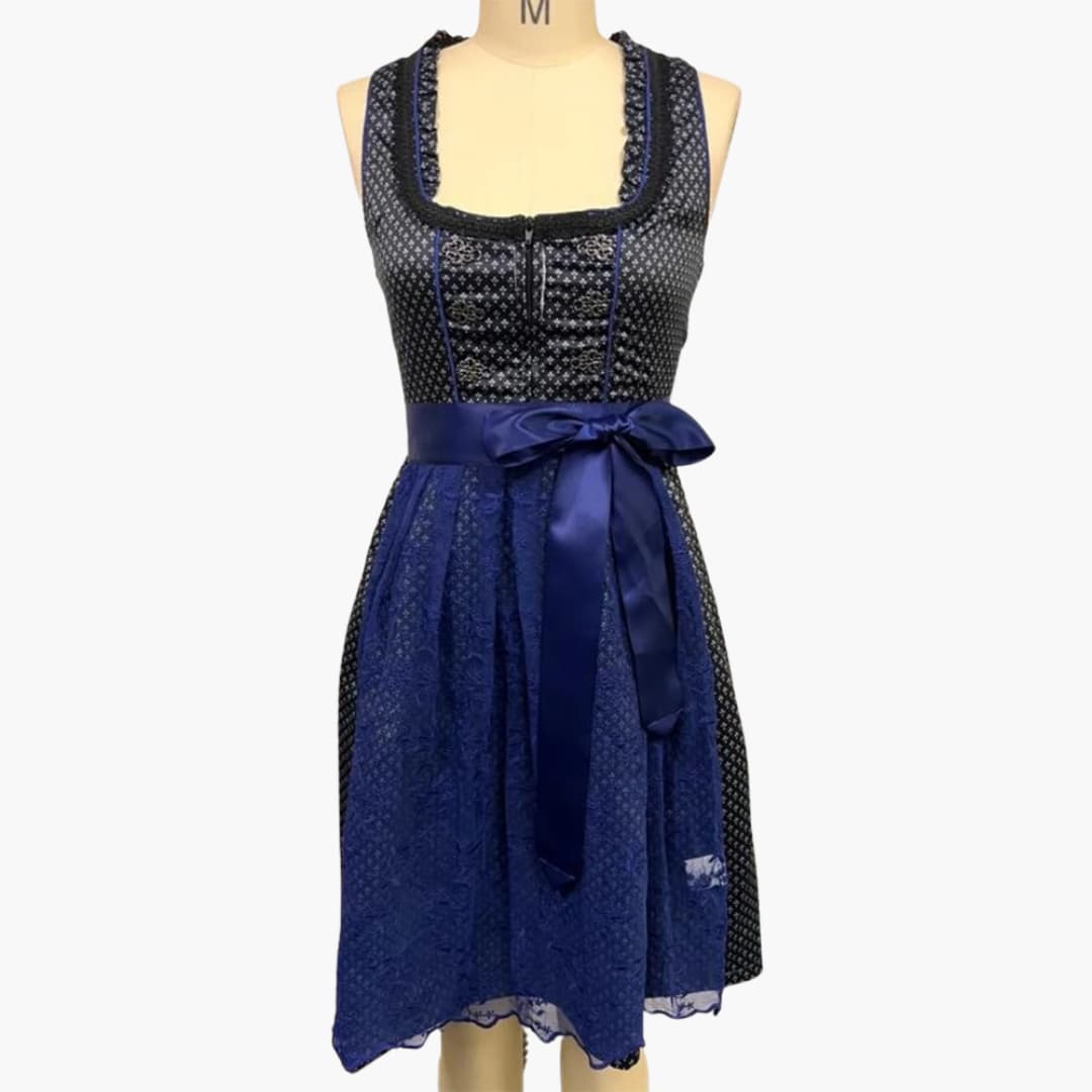 Dirndl kleid mit Spitzen­schürze für Damen - Oktoberfest 2025