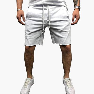 Herren Shorts knielang mit Kordelzug für den Sommer