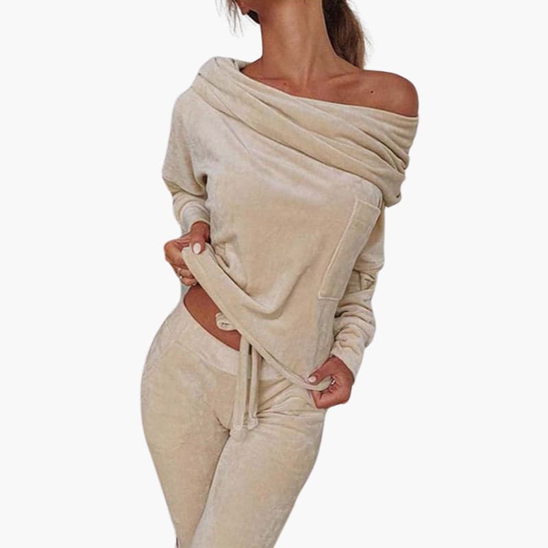 Laura | Weiches Langarmshirt und Hose für Damen