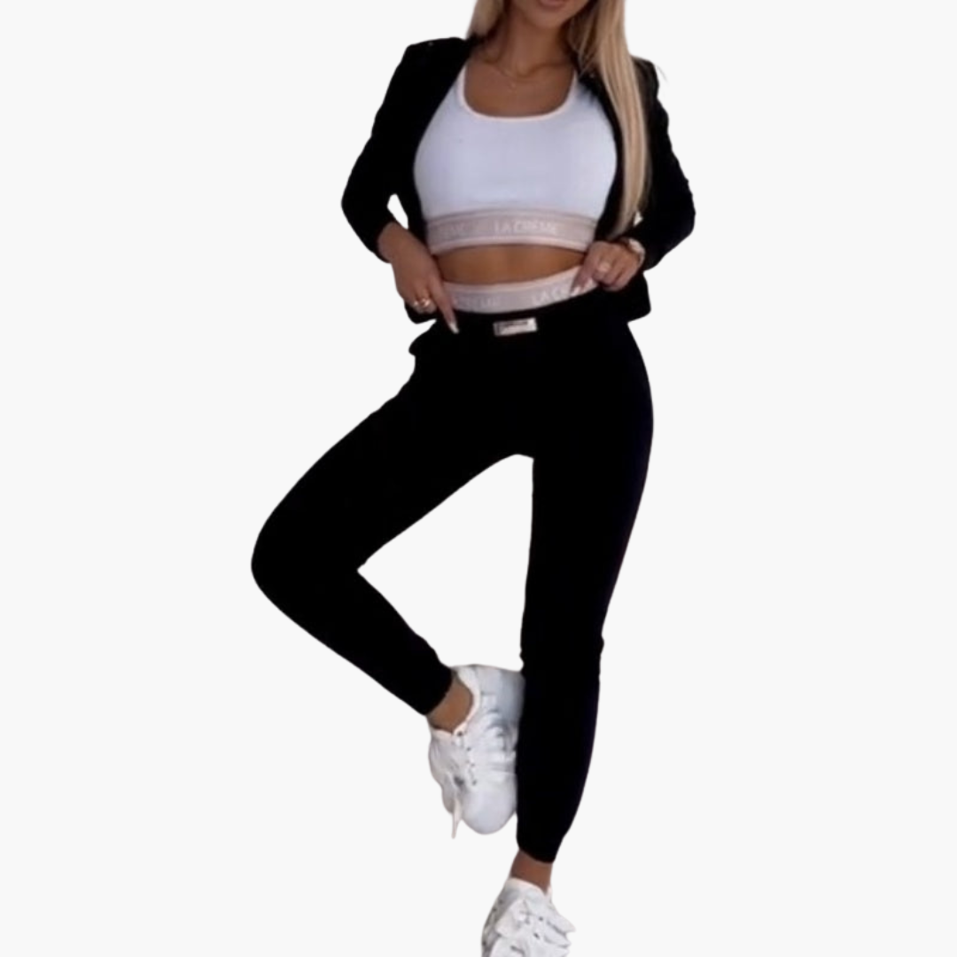 Lena  | 3-teiliger Trainingsanzug mit Reißverschluss