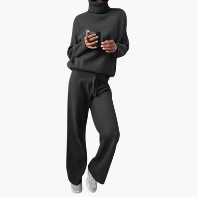 Ella | Luxuriöses Rollkragen-Koordinations set