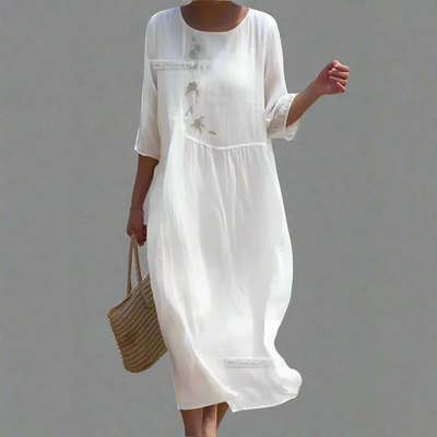 Gudula | Luftiges Maxikleid mit Blumenprint