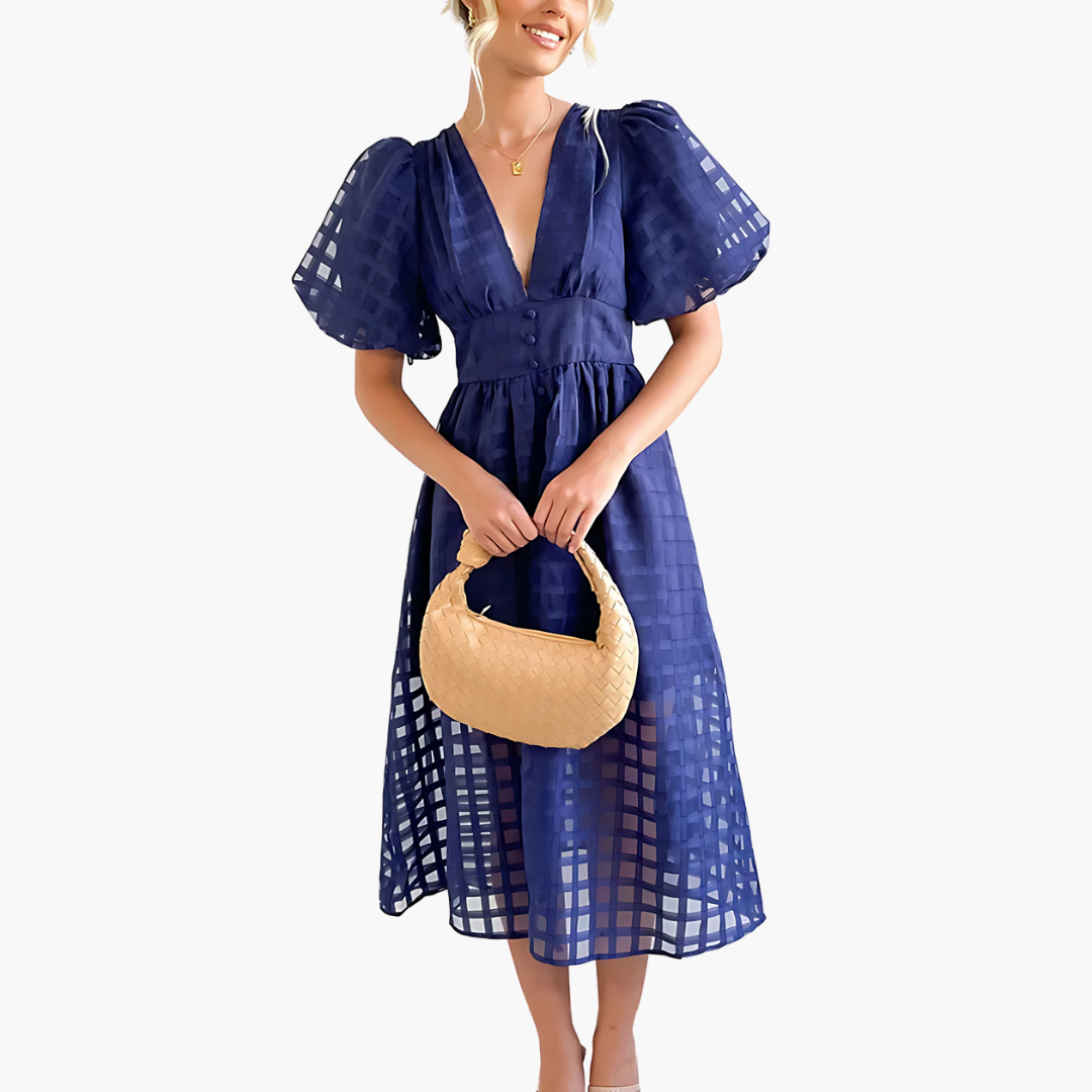 Amber | Elegantes Sommer-Midikleid