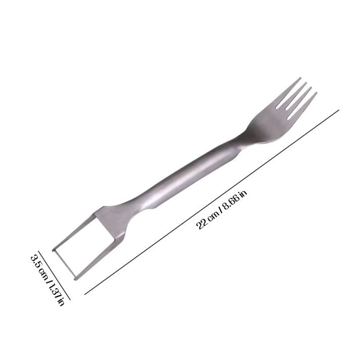 FruchtPro™ | 2-in-1-Obstschneider aus rostfreiem Stahl