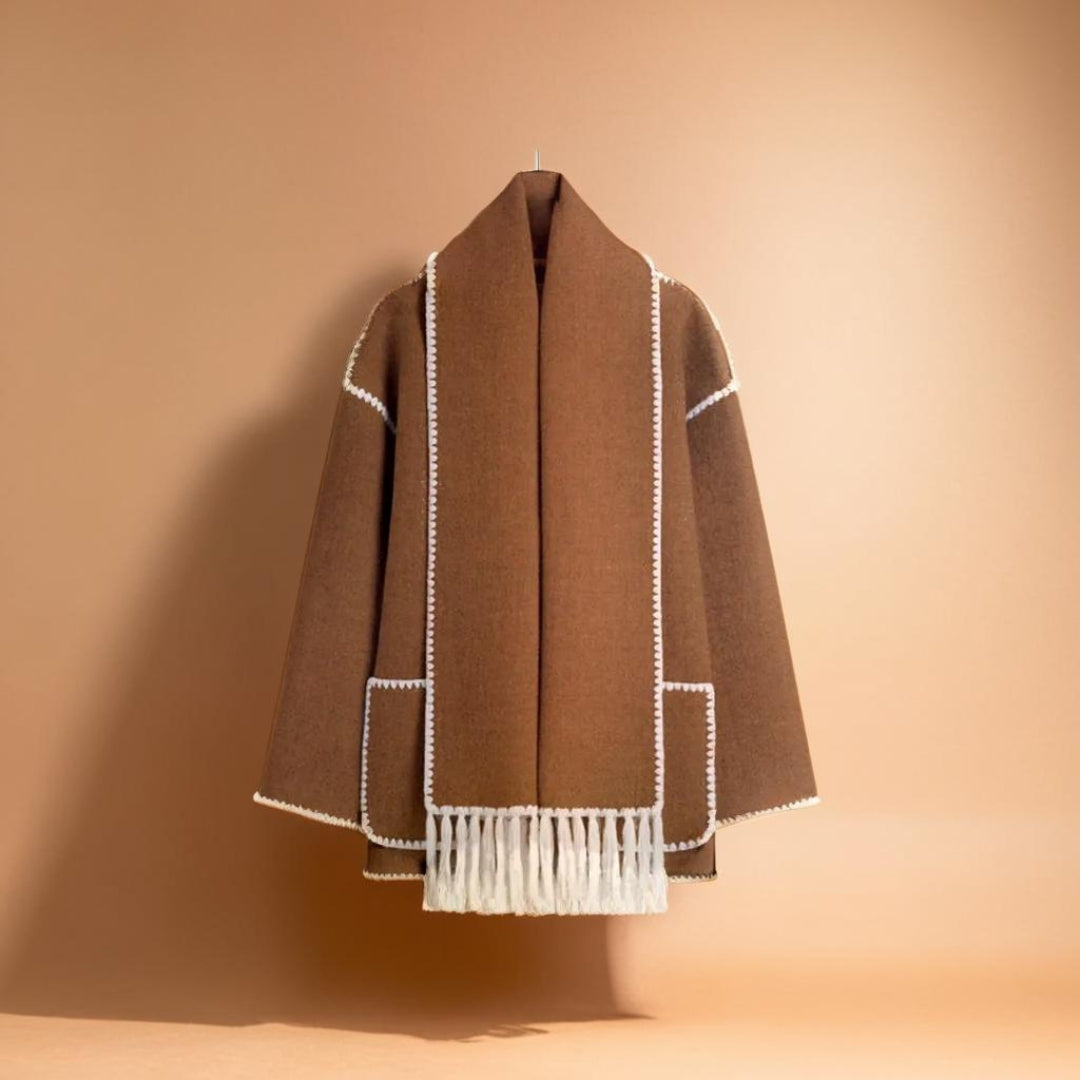 VICTORIA | LUXURIÖSE JACKE MIT KNÖPFEN