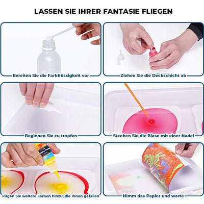 ColorMagic™ | Malset für Wassermarmorierung