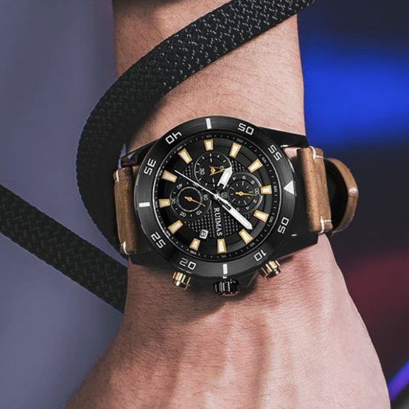 Dial Quarz Chronograph Herrenuhr