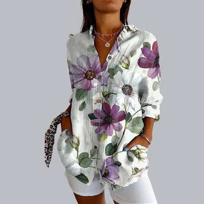 Irmgard™ | Weite Bluse mit elegantem Schnitt