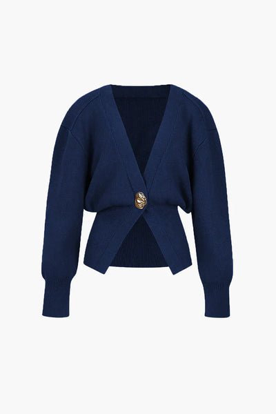 Marylynn Strickjacke mit Knopfleiste