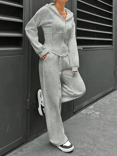 Nanci - Lässiges Zweiteiliges Set Mit Langen Ärmeln