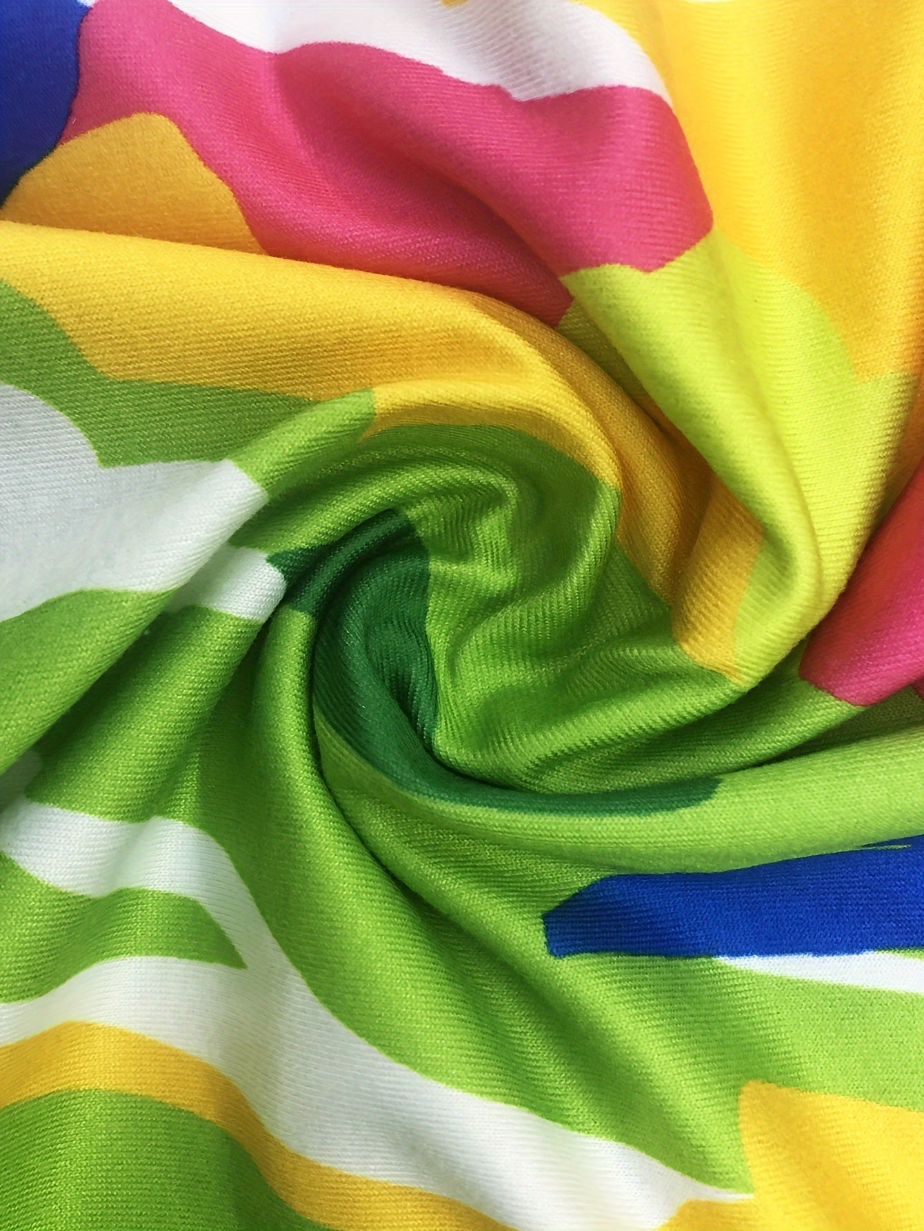 Mira | Plus Size Farbenfrohes Kleid