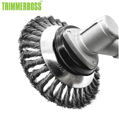 TrimmerBoss™ – Robuste Metall-Schneidkopf für Rasentrimmer