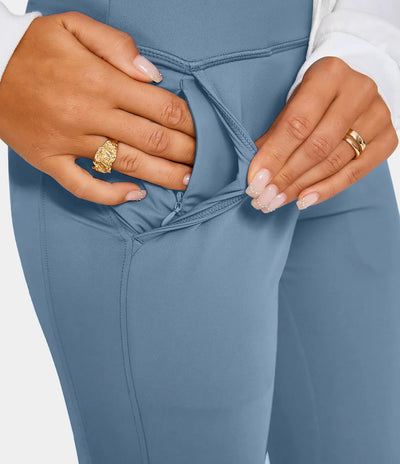 Yogahose | Mit Seitentasche und Kordelzug