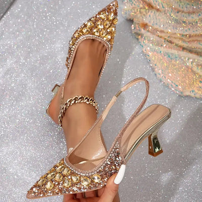 Abigail™ | Hochhackige Und Dünne Bankett Schuhe