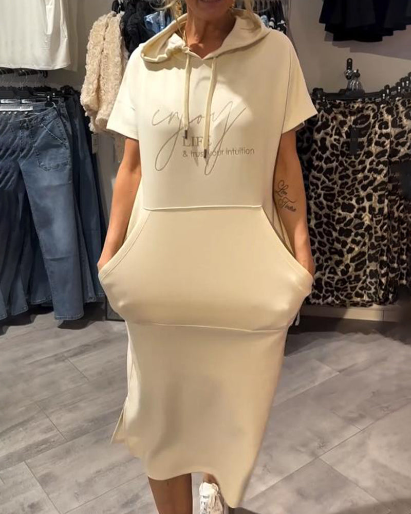 Saskia | Lässiges Hoodiekleid