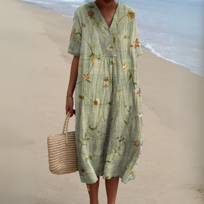 Fashionmoment™ | Elegantes Blumenkleid