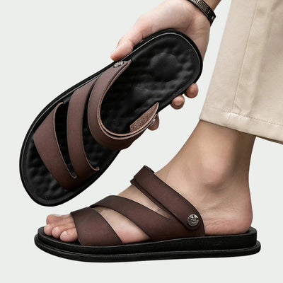 Herren Sandalen – Slip-On-Design mit flexibler Sohle