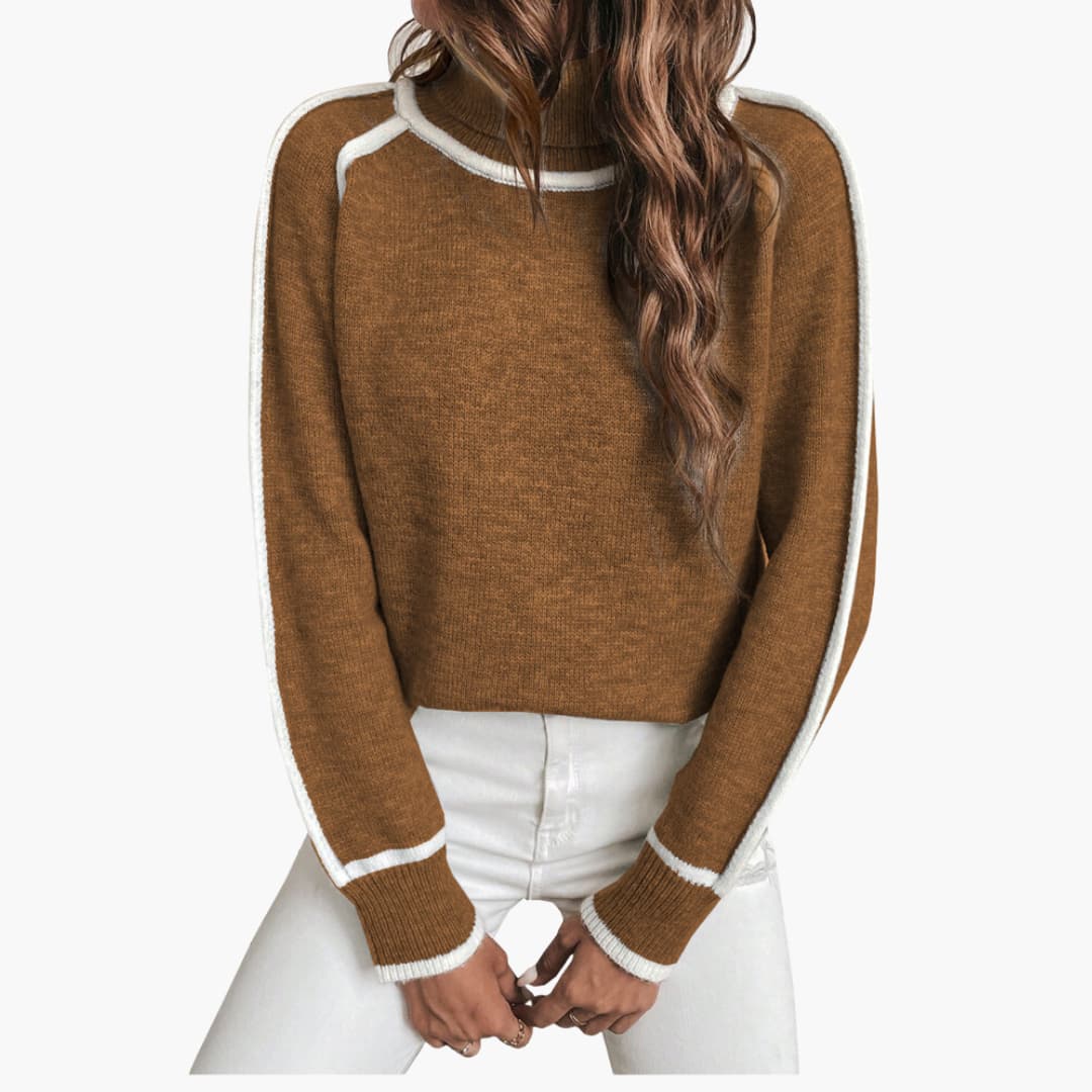 Julia | Kuscheliger Turtleneck-Pullover für Damen