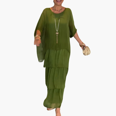 Gisela | Elegantes langes Kleid