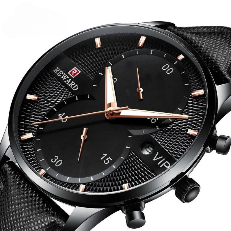 Luxus Chronograph Wasserdichte Quarzuhr