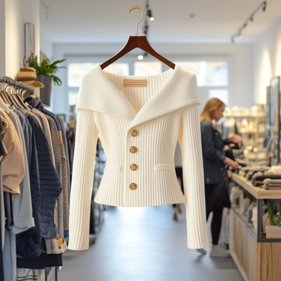 Britt™ Elegante Damen-Strickjacke