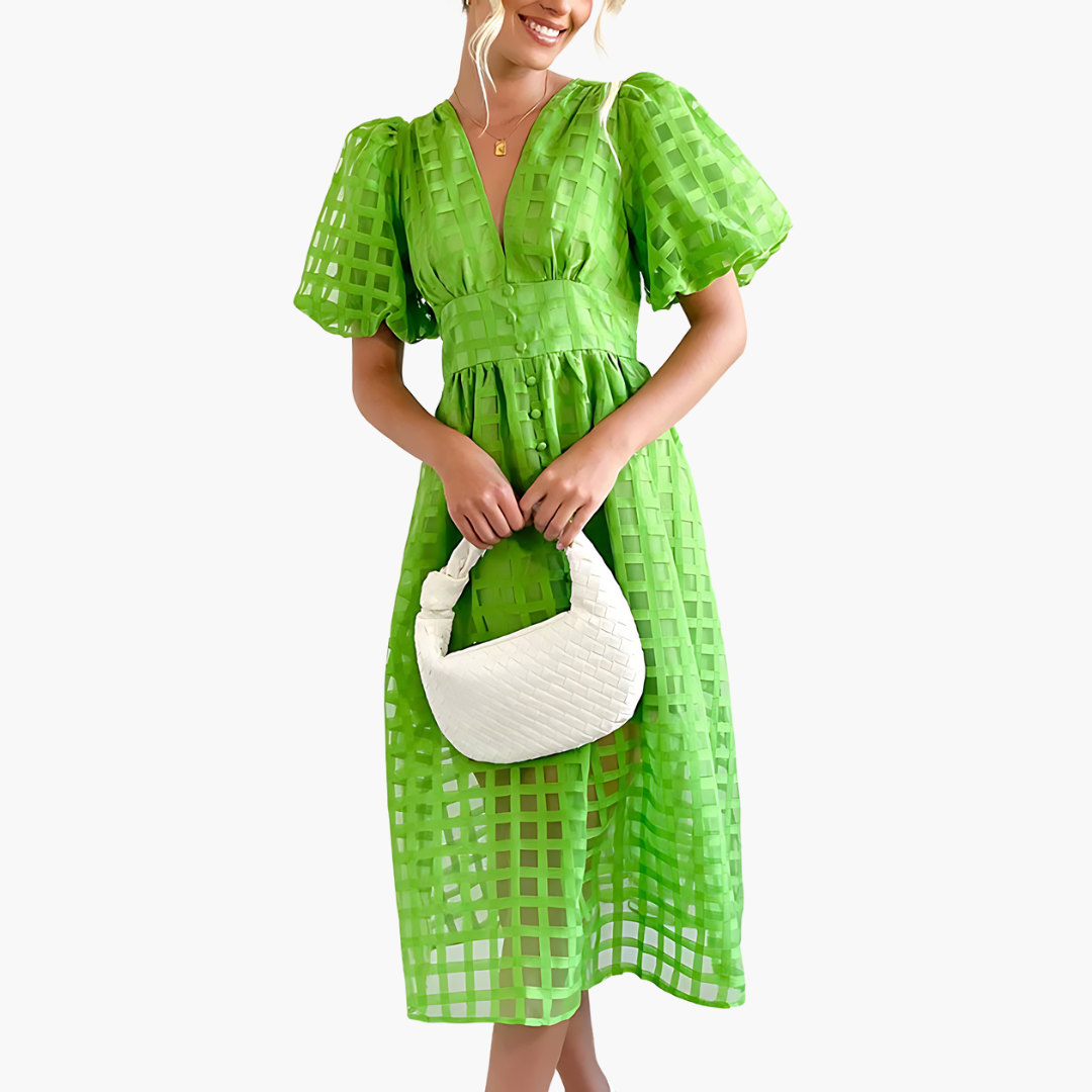 Amber | Elegantes Sommer-Midikleid