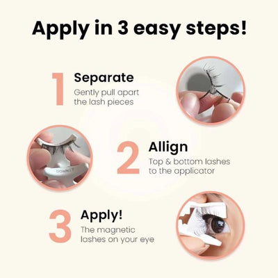 MagnoLash™ – Magnetische falsche Wimpern