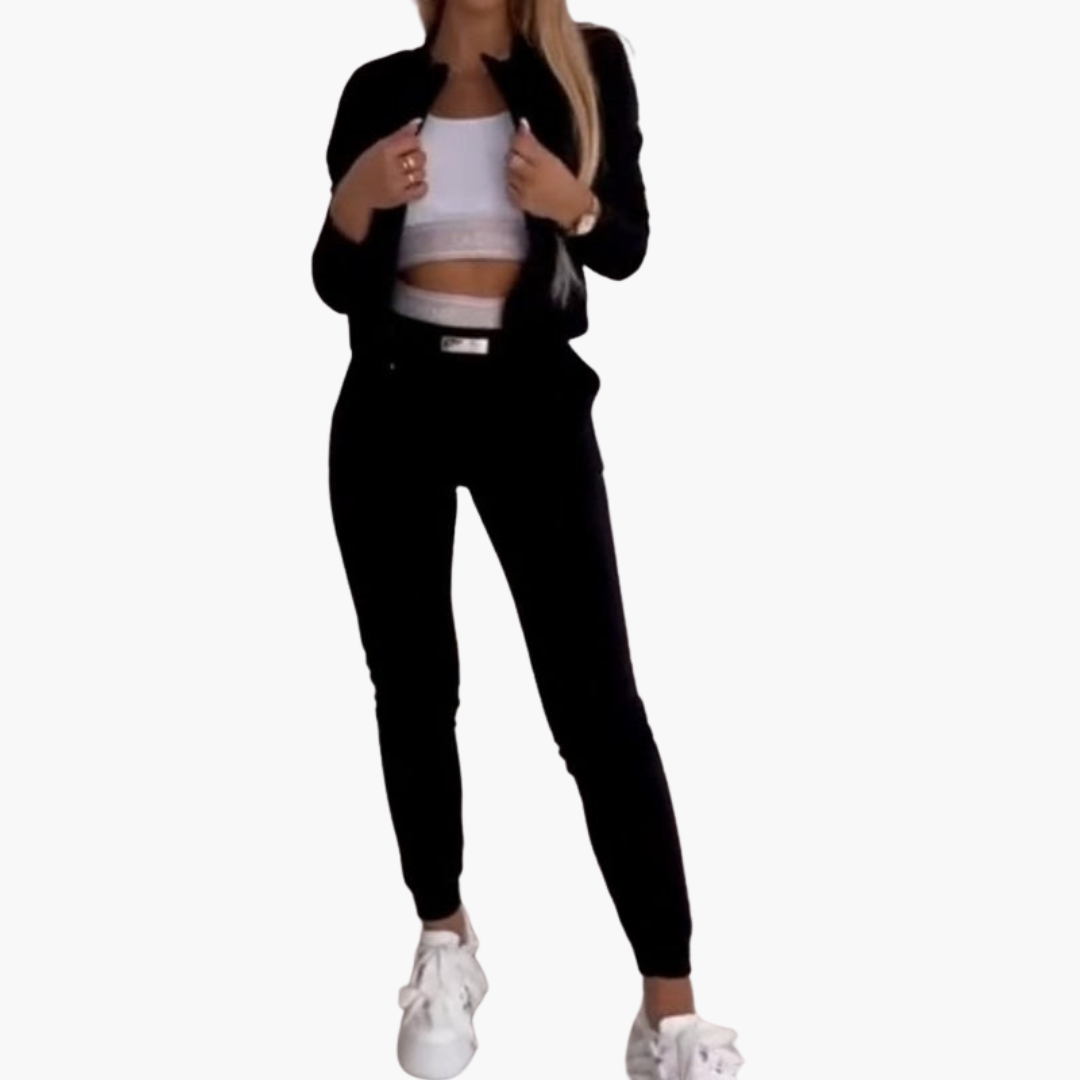 Lena  | 3-teiliger Trainingsanzug mit Reißverschluss