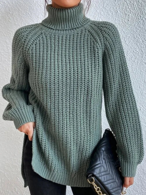 Cordula™ | Rollkragenpullover mit langen Ärmeln