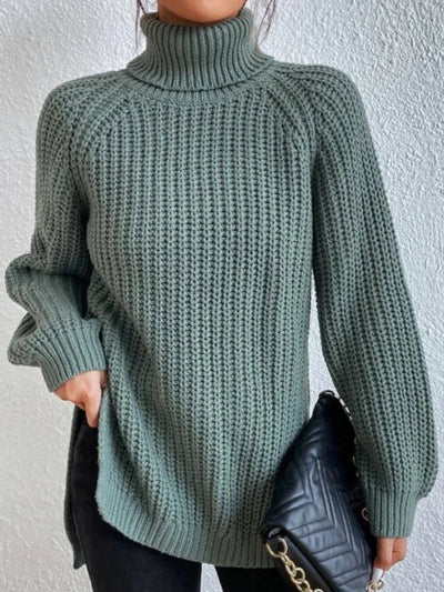 Cordula™ | Rollkragenpullover mit langen Ärmeln