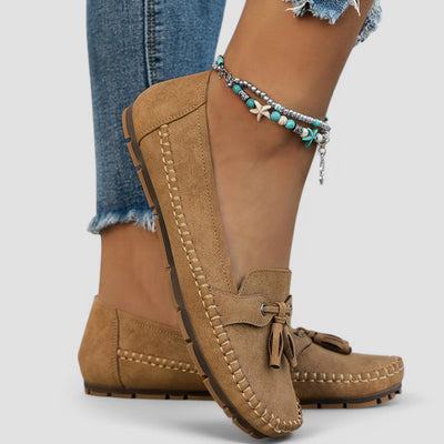 Charlotte | Bequeme Mokassins mit Schleife