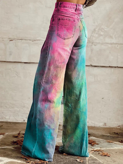 Bunte | Jeans mit weitem Bein