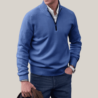 Leander™ | Pullover mit Reißverschluss