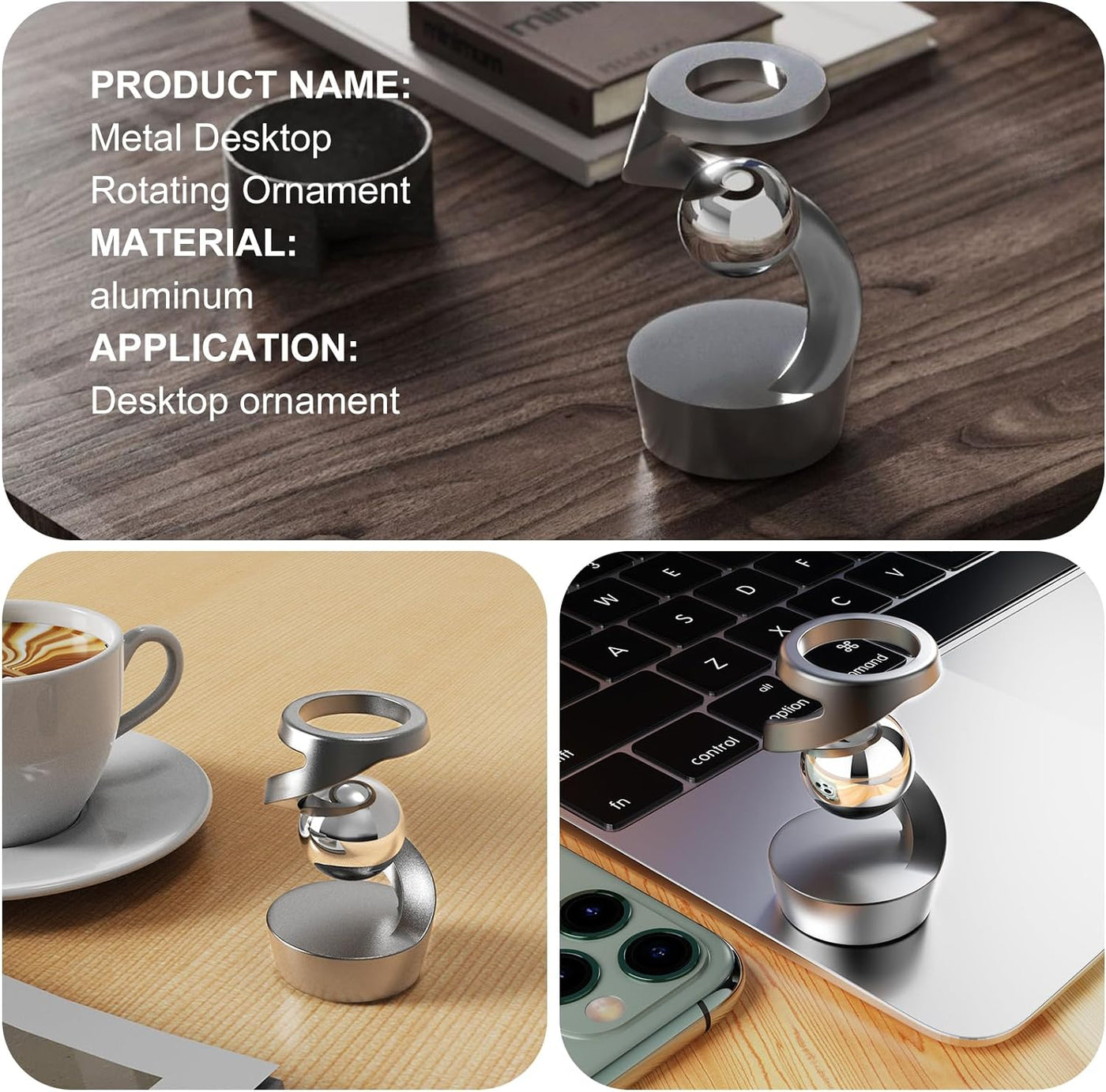 Stressabbau Spielzeug | Aluminium Levitation Desk Spielzeug