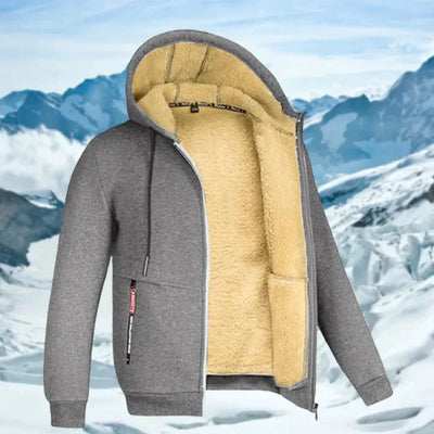 Arie – Herren Winterjacke mit Kapuze und Fleece