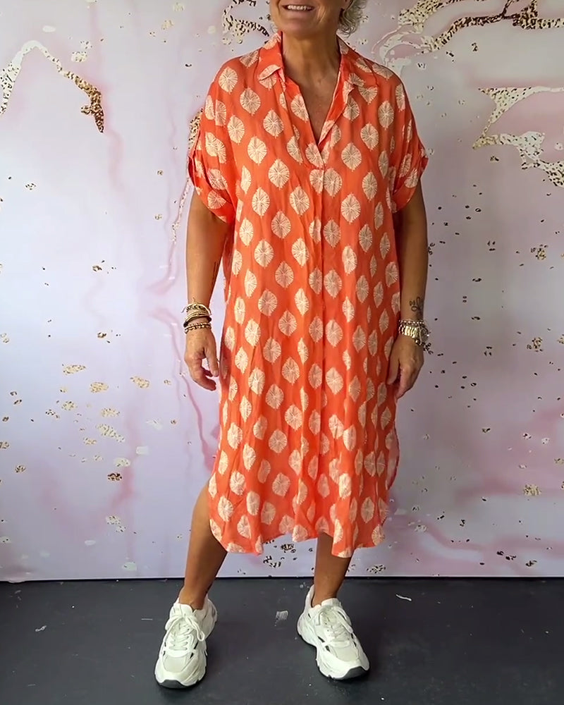 Thora – Kleid mit mühelosem Stil und V-Ausschnitt