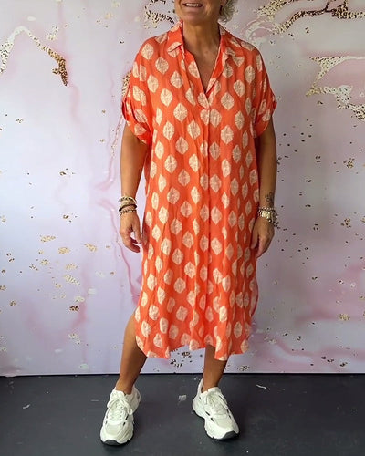 Thora – Kleid mit mühelosem Stil und V-Ausschnitt