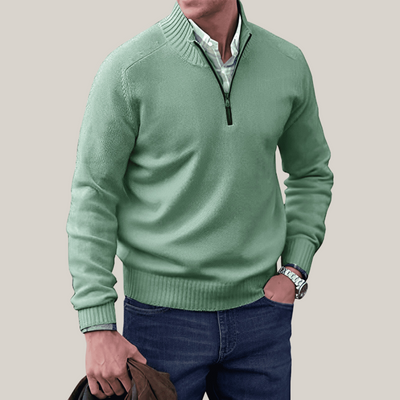 Leander™ | Pullover mit Reißverschluss
