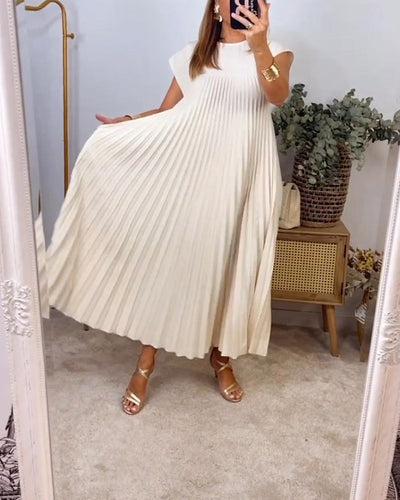 Seraphina™ | plissiertes Maxikleid