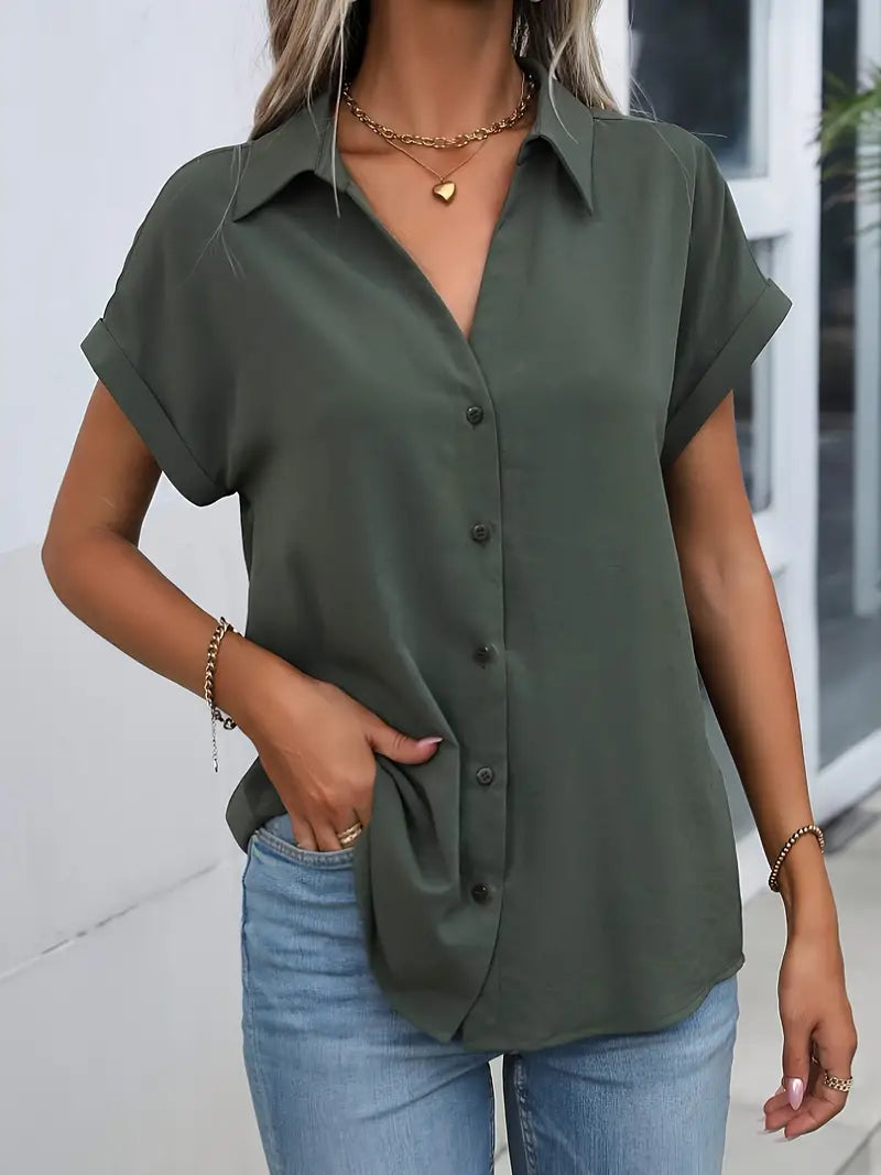 Zyra - Lässiges Frühlings-Shirt Bequemer Stil