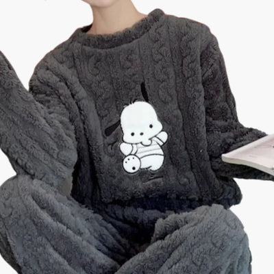 Lea | Die Kuschelige Fleece-Pyjama