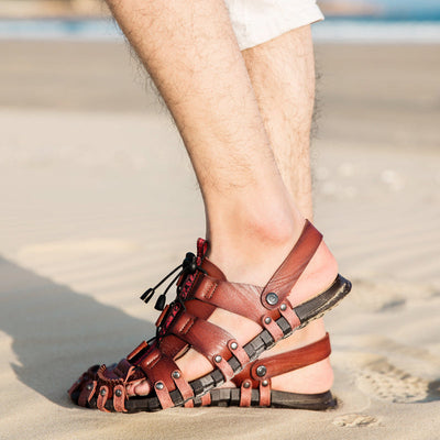 Zues - Robuste Herren-Outdoor-Sandalen, stilvoll