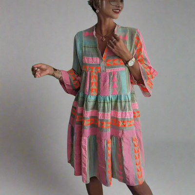 Runhild | Elegantes Midikleid aus Premium-Qualität